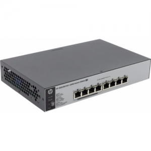 Коммутатор HPE 1820-8G-PoE+ (65W) Switch J9982A (1000 Base-TX (1000 мбит/с), Без SFP портов)