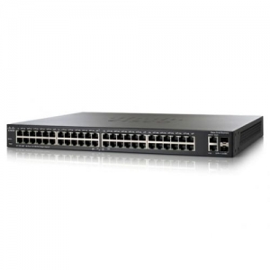 Коммутатор Cisco Small Business SF200-48P SLM248PT-G5 (100 Base-TX (100 мбит/с), 2 SFP порта)