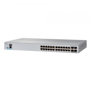 Коммутатор Cisco Catalyst 2960L WS-C2960L-24TQ-LL (1000 Base-TX (1000 мбит/с), 4 SFP порта)