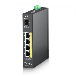 Коммутатор Zyxel RGS100-5P (1000 Base-TX (1000 мбит/с))