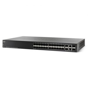 Коммутатор Cisco Small Business SG300-28SFP SG300-28SFP-K9-EU (Без LAN портов, 26 SFP портов)