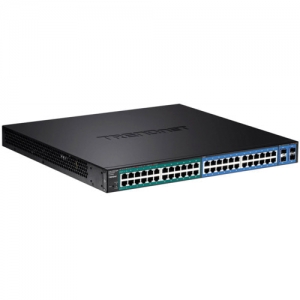Коммутатор TrendNet TL2-PG484 (1000 Base-TX (1000 мбит/с), 4 SFP порта)