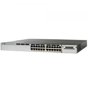 Коммутатор Cisco Catalyst 3850 24T-E WS-C3850R-24T-E (1000 Base-TX (1000 мбит/с), Без SFP портов)